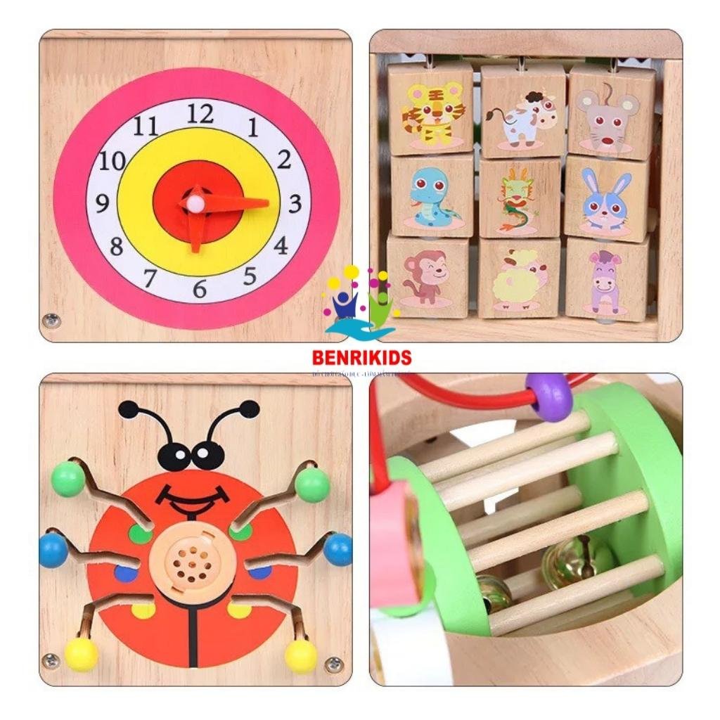 Combo Đồ Chơi Gỗ Montessori Thông Minh Phát Triển Tư Duy Trí Tuệ Và Đa Dạng Kỹ Năng Cho Bé
