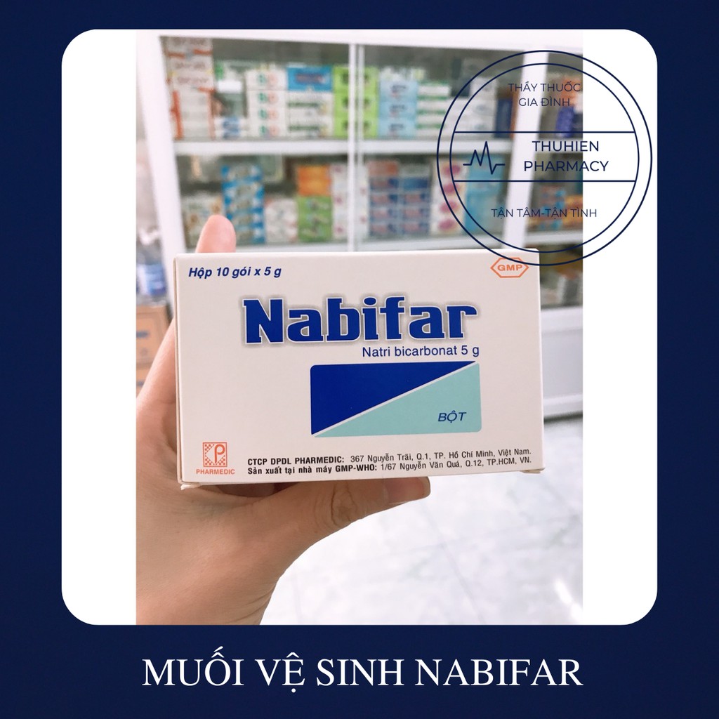 MUỐI VỆ SINH NABIFAR HỘP 10 gói