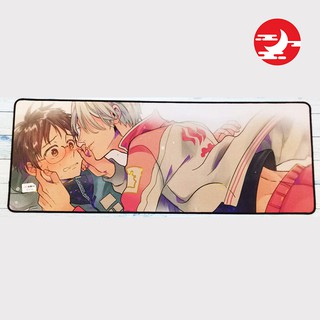 Lót bàn phím, Bàn di chuột cỡ lớn Anime YURI ON ICE Trên Sàn Băng 30cm x 80cm