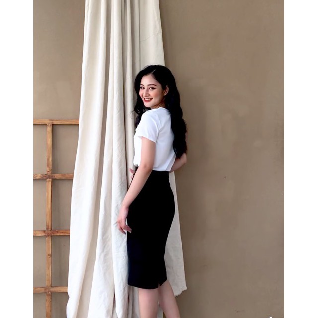 [HÀNG LOẠI 1] Chân váy bút chì vạt lệch siêu tôn dáng hai màu nâu và đen (ảnh thật) (Cam kết hàng y hình) VP3MB150VL | BigBuy360 - bigbuy360.vn