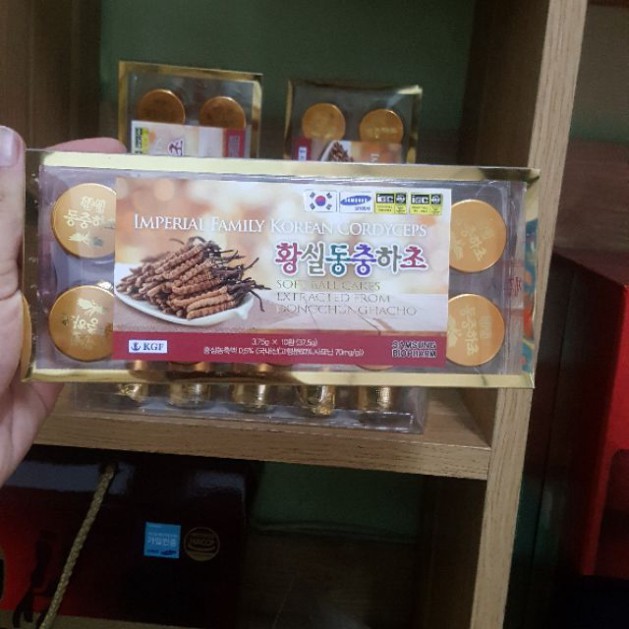 Đông Trùng Hạ Thảo Hàn Quốc Hộp 10 Viên