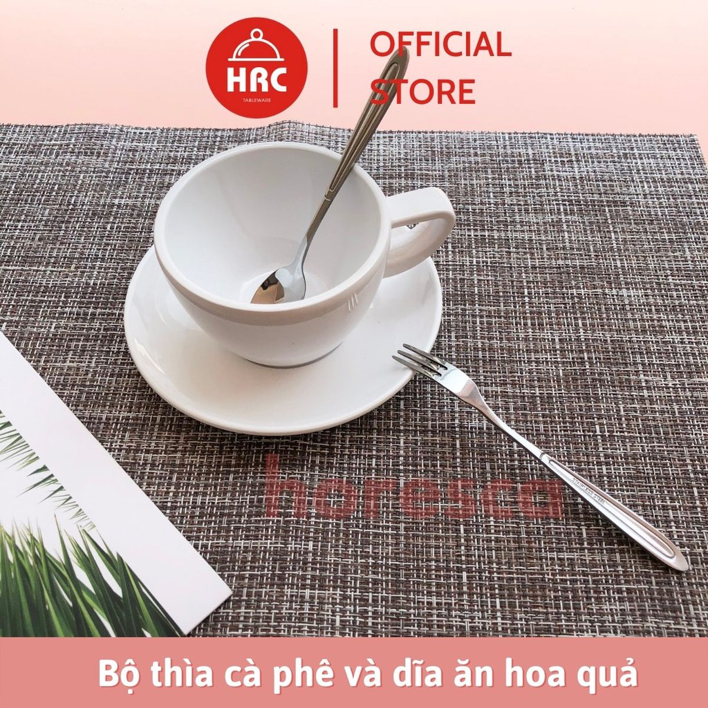 Bộ thìa dĩa inox, muỗng nĩa inox giá rẻ, đủ size