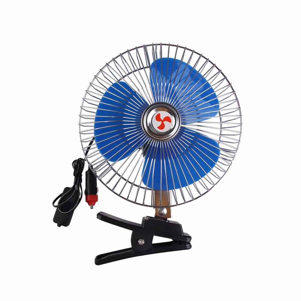 [ FREESHIP ] Quạt ô tô thông gió 12v và 24v loại 1 lồng quạt inox kích thước 6inch 8inch tùy chọn