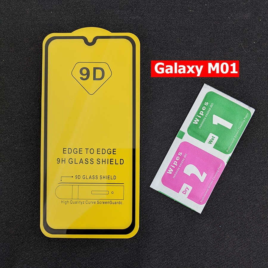 Kính cường lực full màn hình Galaxy M01