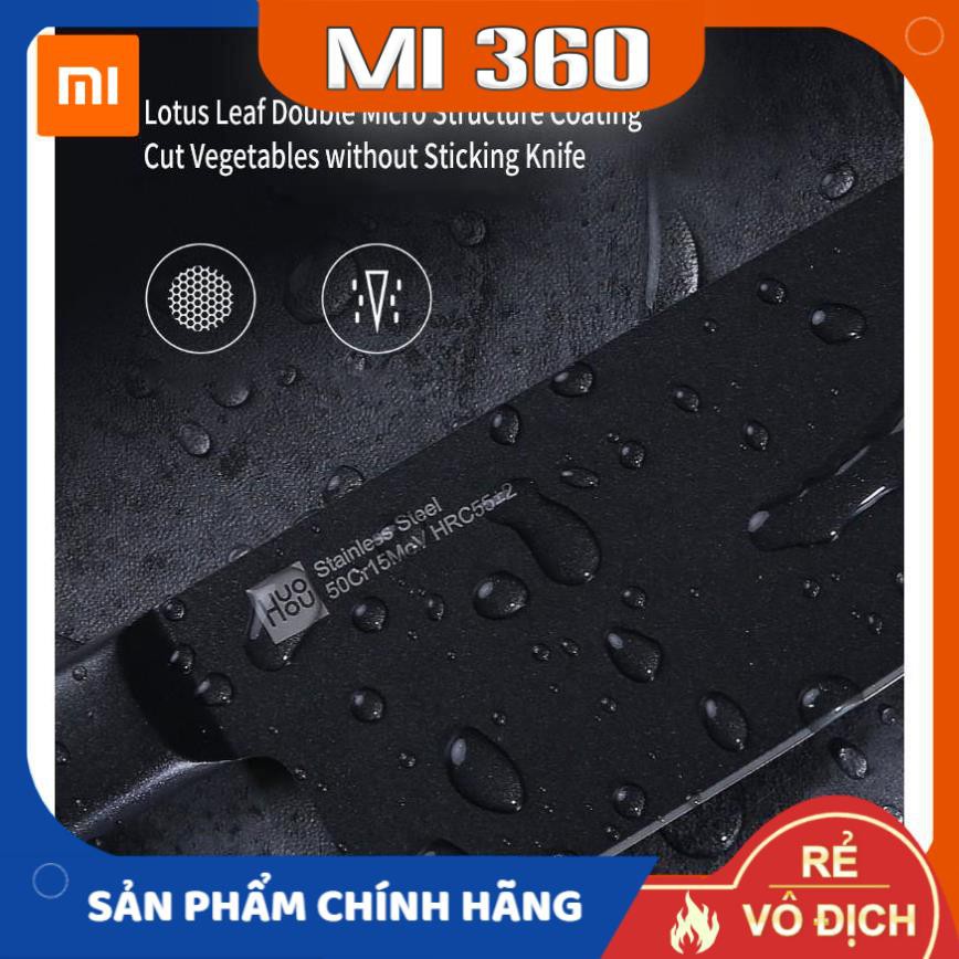 Bộ Dao Bằng Thép Không Gỉ Xiaomi HuoHou HU0015✅ Phủ Chống Dính Siêu Sắc Bén✅ Hàng Chính Hãng