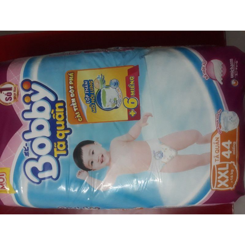 Tã quần bobby XXL44/ XXL44 tặng 6/XXL28