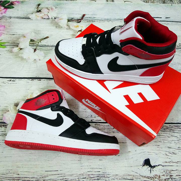 ( Ảnh thật) Giầy jordan 1 đỏ đen full ( tặng box) | BigBuy360 - bigbuy360.vn
