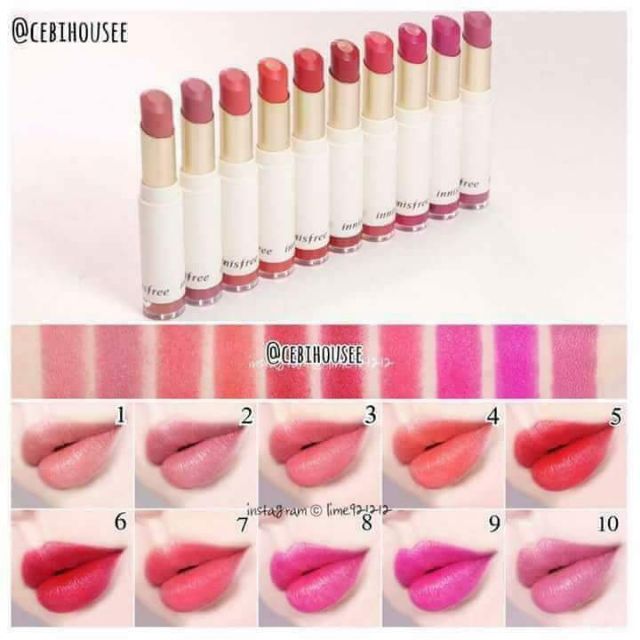Son lỳ velvet innisfree