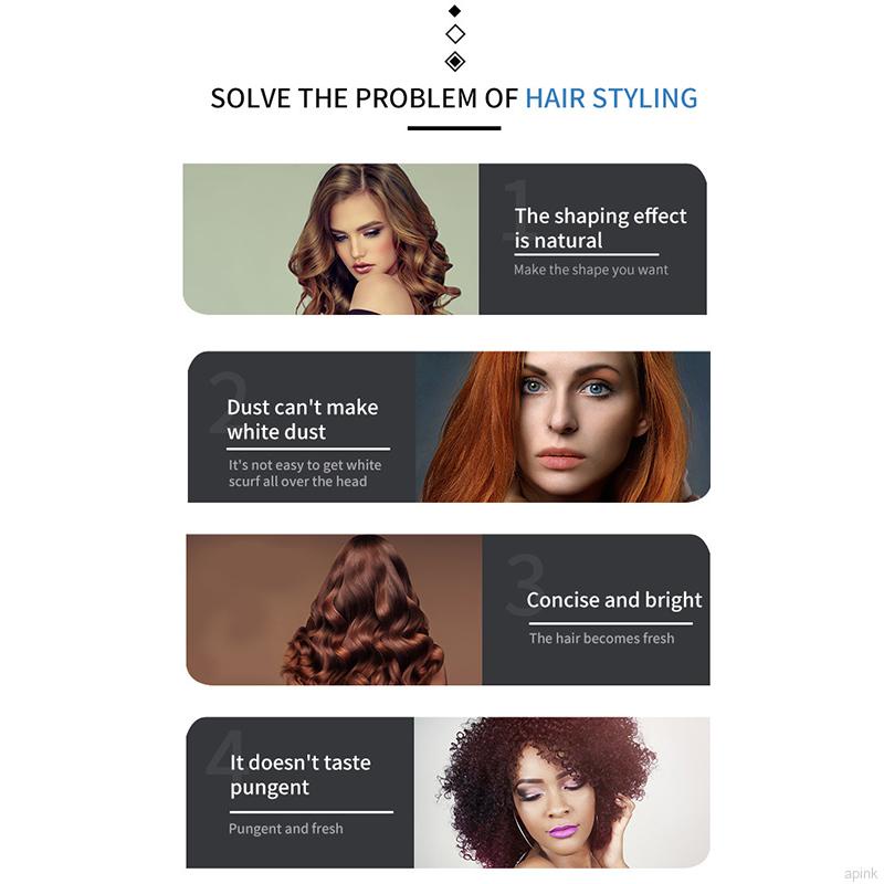 Sáp vuốt tạo kiểu tóc lâu dài thành phần tự nhiên an toàn 75g