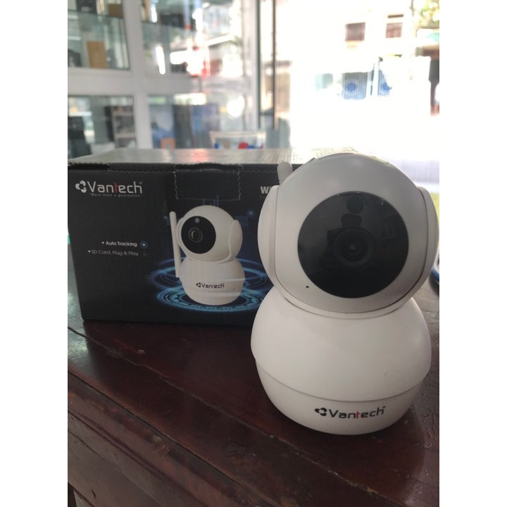 Camera IP Wifi 2.0MP VANTECH VT-6300C( kèm thẻ nhớ 32gb)