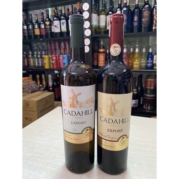Vang Đà Lạt CADAHILL Export Trắng 13% 750ml