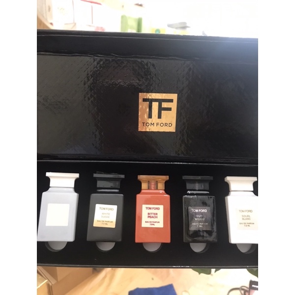 [REAL-MINI] set nước hoa tom ford mini 5 chai  5 mùi cuốn hút - unisex