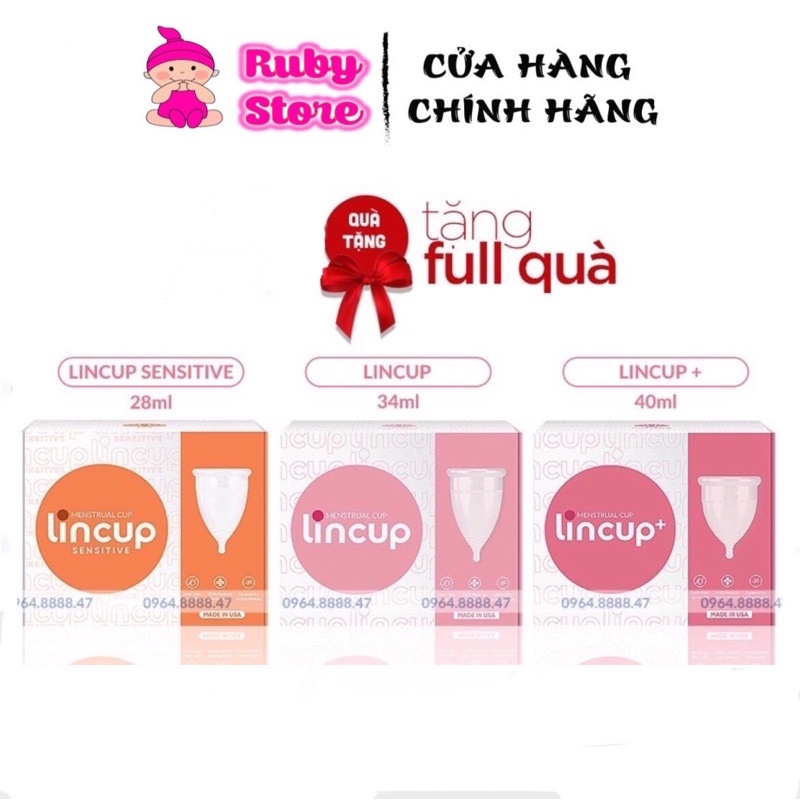 Cốc Nguyệt san Lincup chính hãng 100%