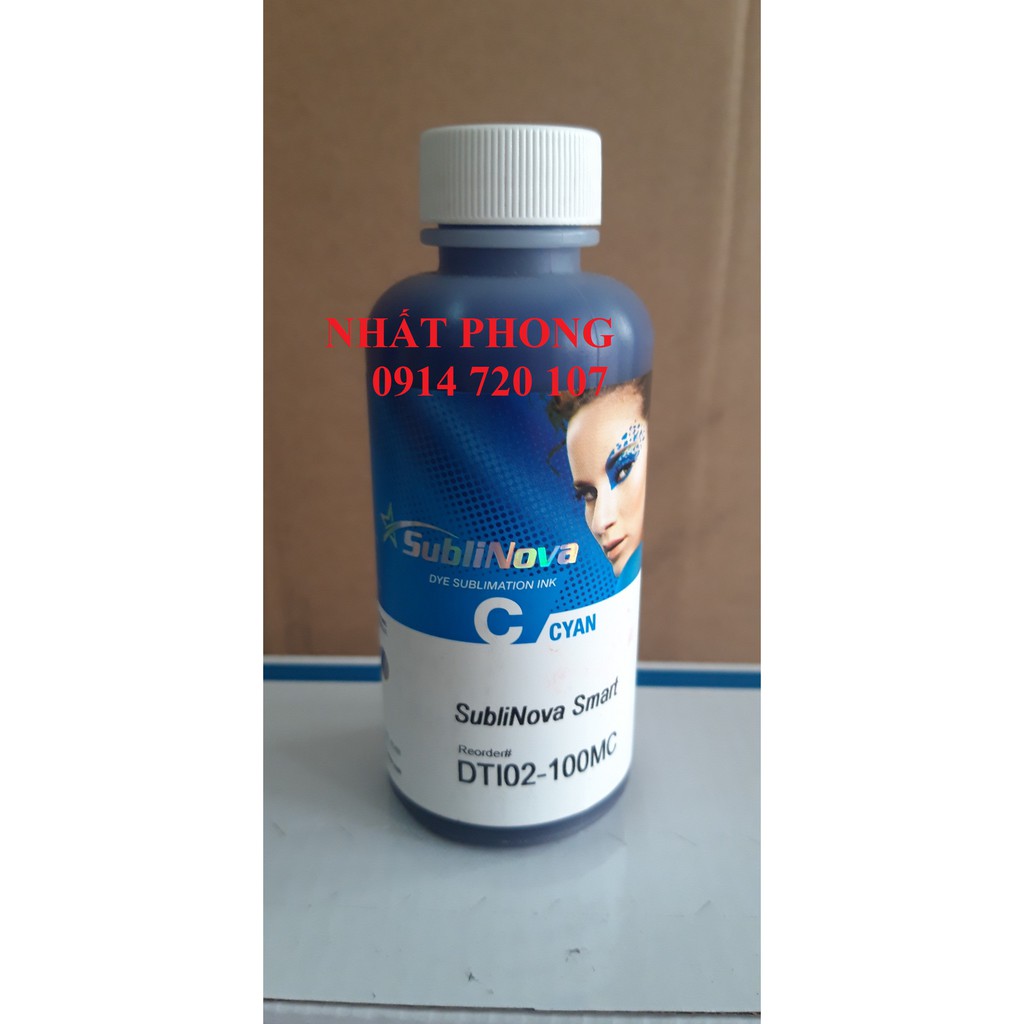 Mực in chuyển nhiệt InkTec 100ml - Xanh