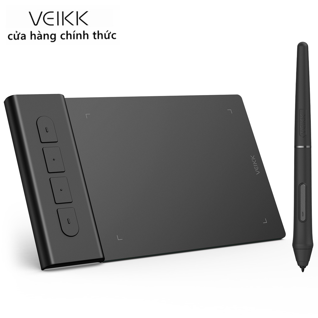 Bảng vẽ kỹ thuật số VEIKK VK430 siêu mỏng 4 3inch xách tay tiệ thumbnail