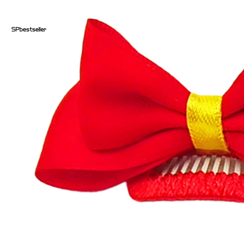 Kẹp Nơ Đơn Giản Dễ Phối Đồ Trang Trí Cho Thú Cưng