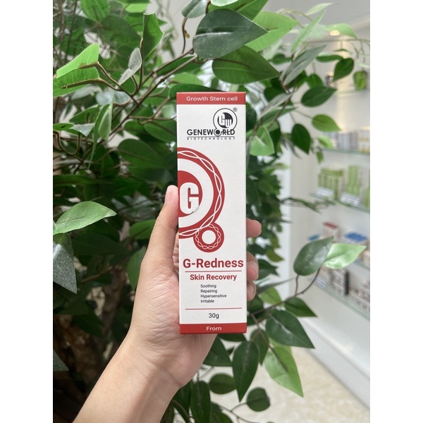 Sản phẩm bôi hỗ trợ sau xâm lấn G REDNESS giúp phục hồi da nhanh chóng