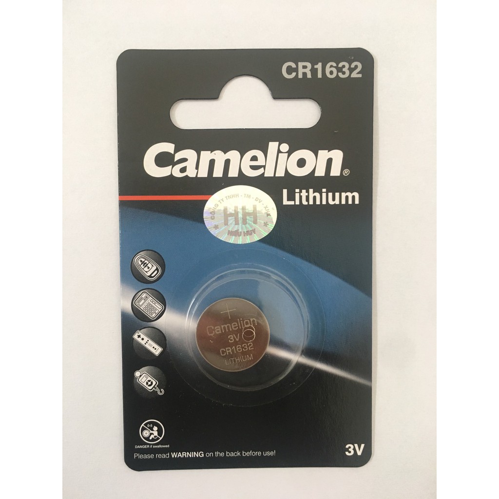 Pin 3v lithium Camelion CR1632 _Vỉ 1viên