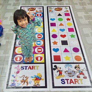 JUMPING MAT - THẢM VẬN ĐỘNG ( COMBO 2 THẢM )