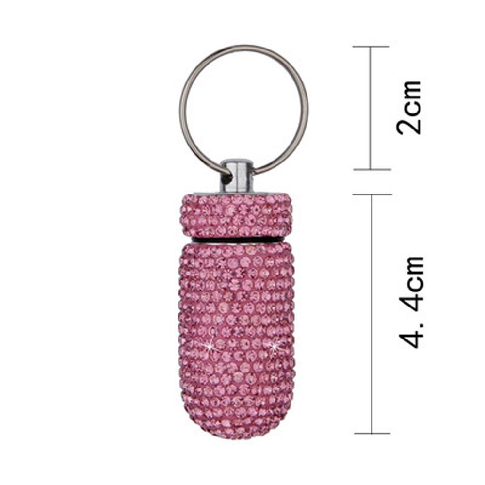 [Hàng mới về] Hộp đựng thuốc mini chống thấm nước nhiều màu sắc tiện dụng mang theo du lịch cho nữ