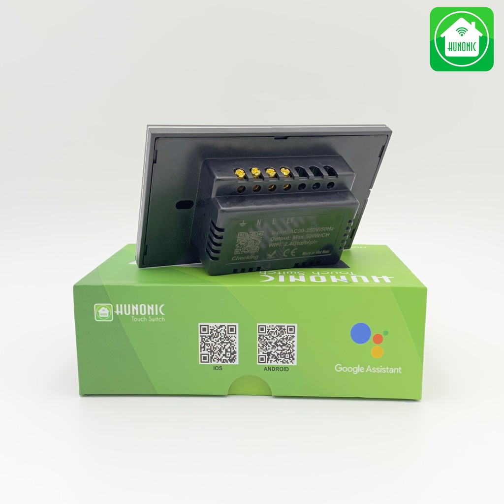 Công tắc Thông minh Hunonic Wifi 1 nút