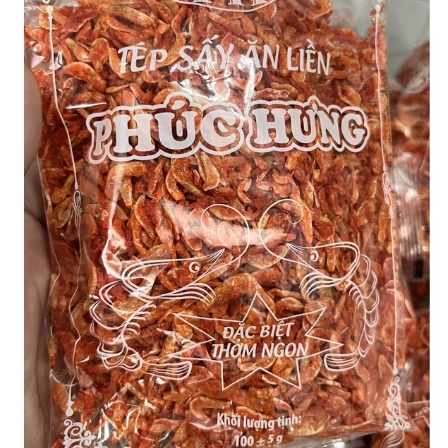 Tép sấy khô đóng bịch vệ sinh , tiện dụng dùng chế biến làm bánh tráng nướng,  bắp xào ,gỏi rất ngon tiện lợi