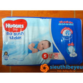 Bỉm dán sơ sinh cỡ S 56 miếng