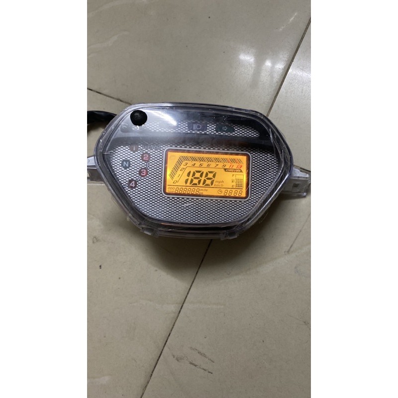Đồng hồ điện tử gắn wave nhỏ , blade110 , ZX