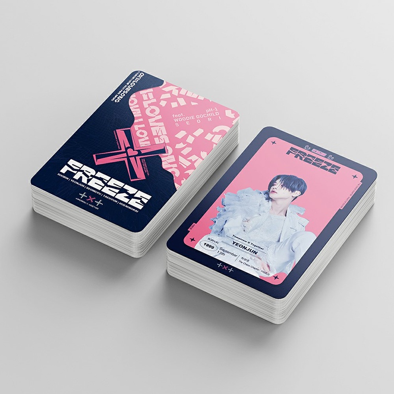 Hộp 54 Ảnh LOMO card Nhóm Nhạc TXT 2021