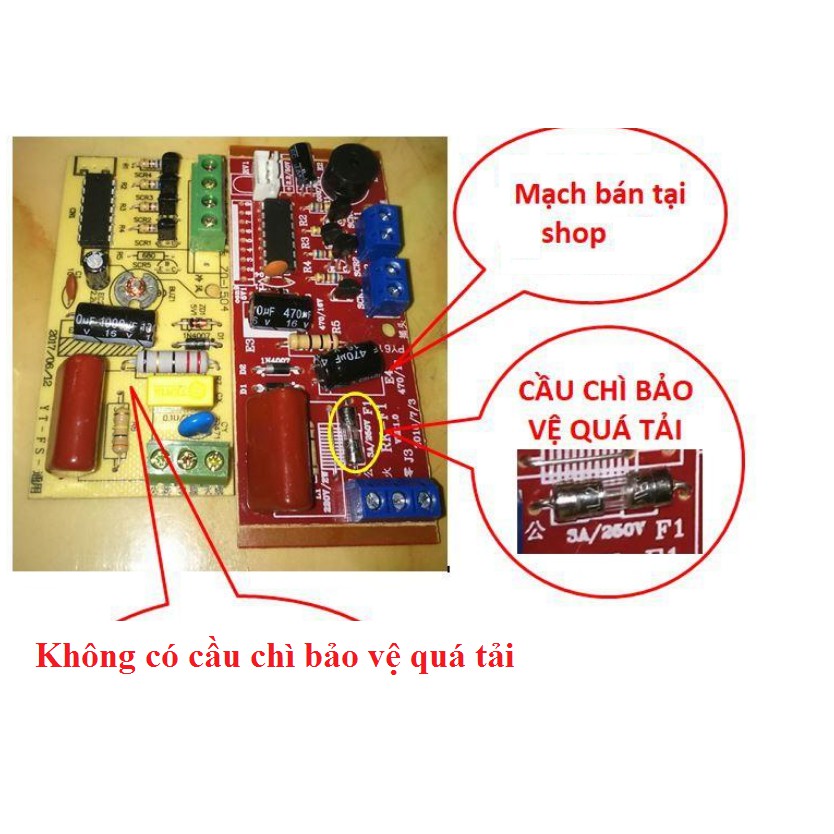 Bộ Mạch điều khiển từ xa chế quạt thường thành quạt điều khiển phiên bản mới nhất 2020 mạch quạt- LOẠI TỐT SIÊU BỀN