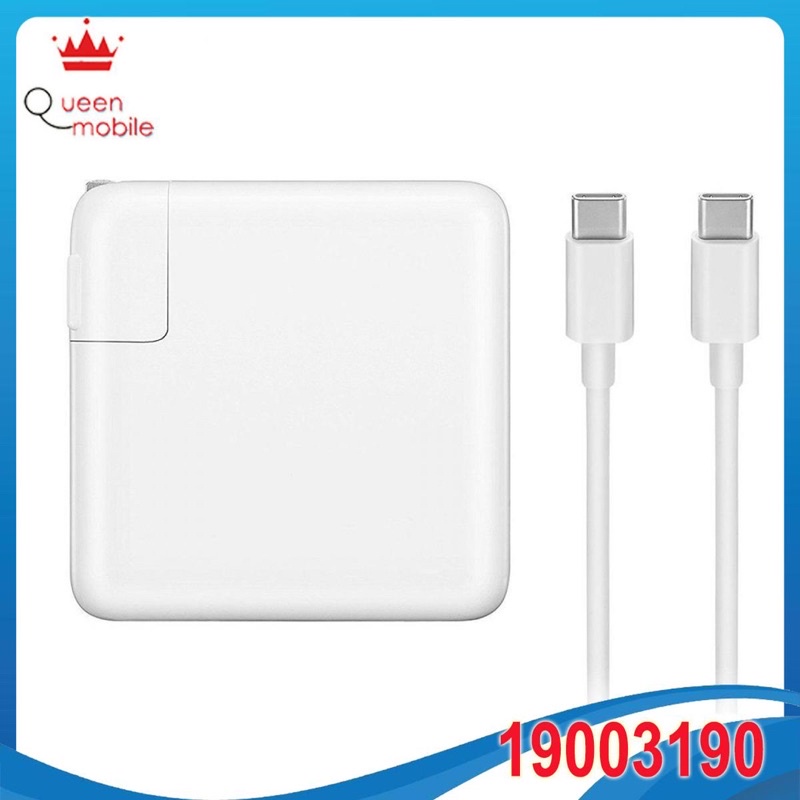 Adapter Củ Sạc Macbook Type-C 61W (2021) MRW22 Chính Hãng FPT