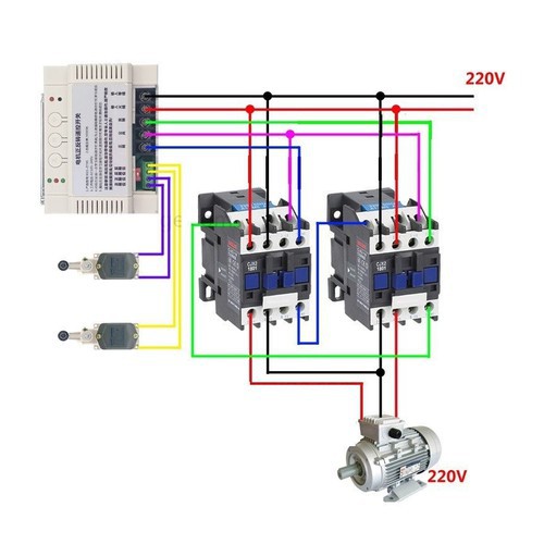 Bộ mạch điều khiển từ xa đảo chiều động cơ 220V xa 100M