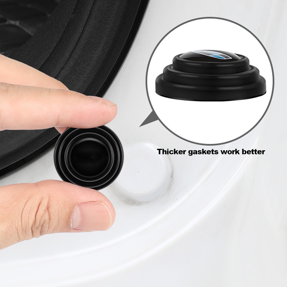 10 Miếng Đệm Chống Sốc Cho Cửa Xe Hơi Chất Lượng Cao