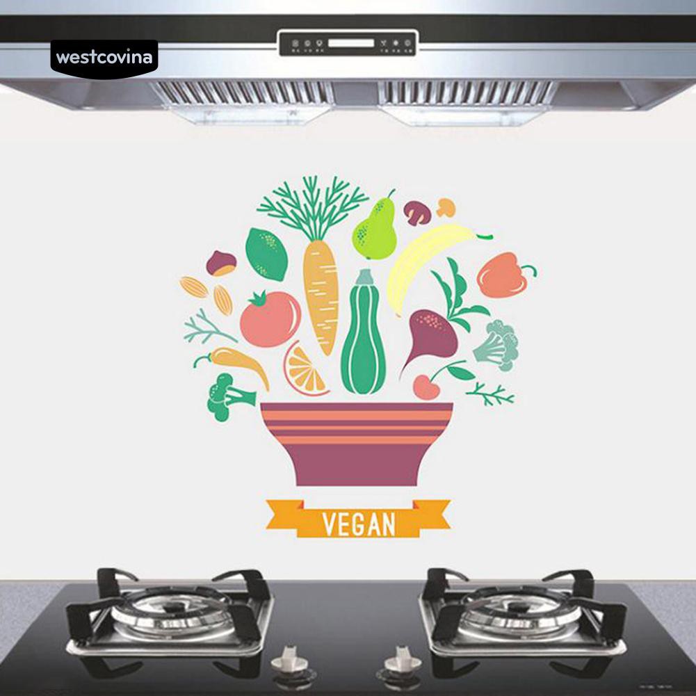 Decal dán tường bếp trang trí