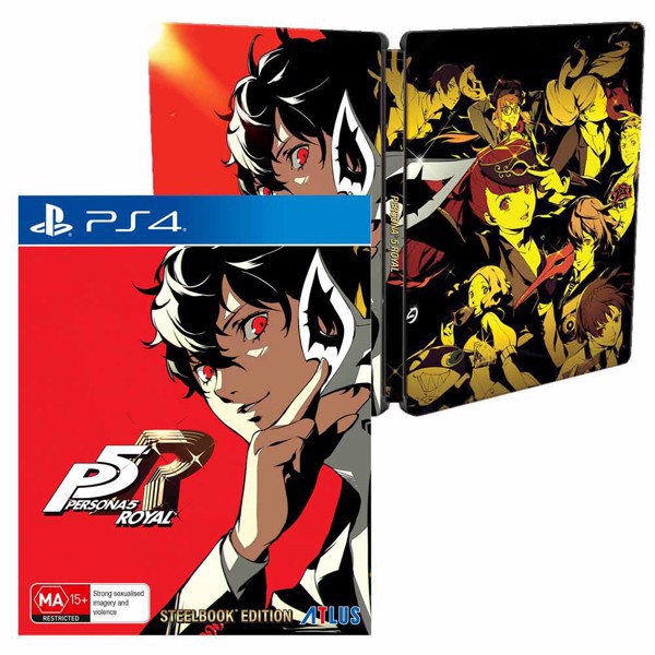 Đĩa game ps4 Persona 5 Royal Steelbook Edition