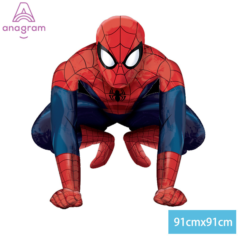 Bong Bóng Lá Nhôm Hình Siêu Anh Hùng 3D Trang Trí Tiệc Sinh Nhật Cho Bé