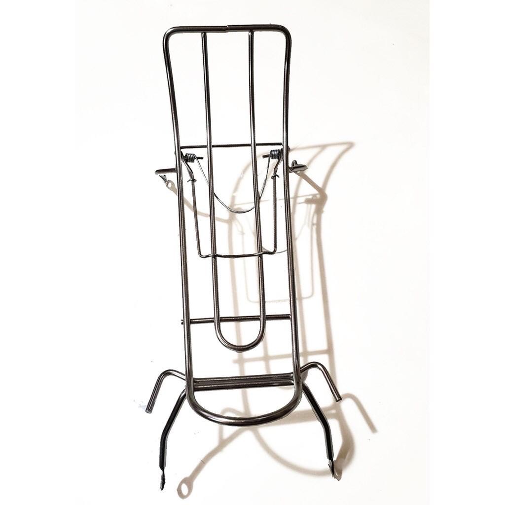 BAGA GIỮA INOX XE CUB 50 MỚI