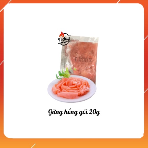 Gừng hồng ngâm chua ăn sushi - Gói mini 20g