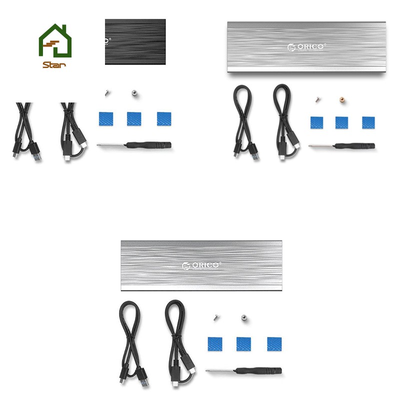 Vỏ Ổ Cứng Ngoài Orico Nvme M.2 Ssd Usb3.1 Gen2 10gbps