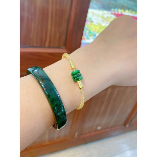 VÒNG TAY XỎ ĐÁ / CHARM/ LU THỐNG MẠ VÀNG