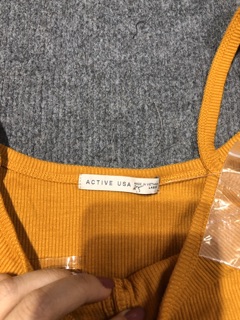 Áo 2 dây nữ chất thun tăm mềm co dãn vnxk