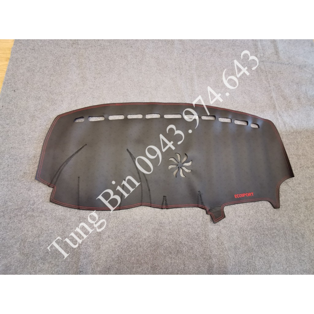 [Bán buôn]Thảm Taplo Da vân Carbon cao cấp xe FORD: Ford Ecosport, Ford Everest, Ford, Ford Focus, Ford Ranger, Wildtrak