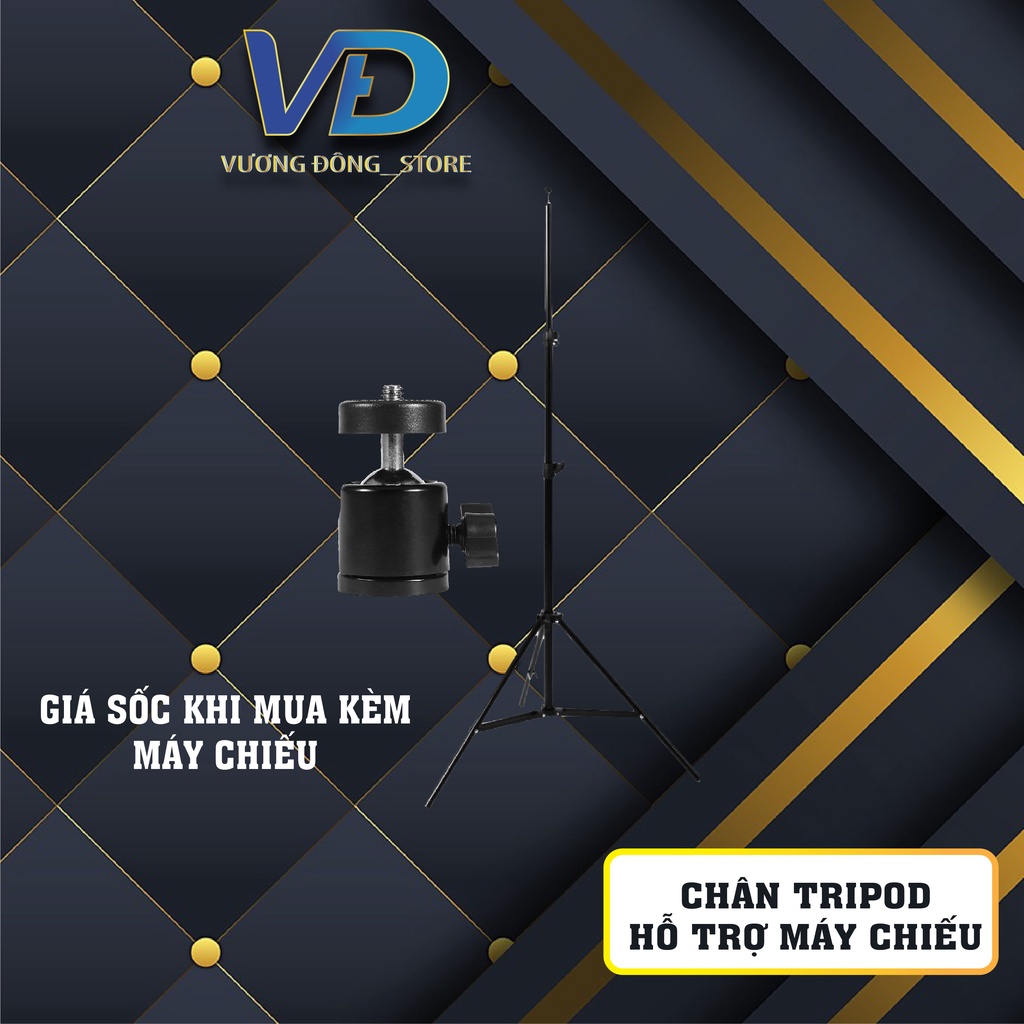 Tripod 3 chân hỗ trợ dựng máy chiếu