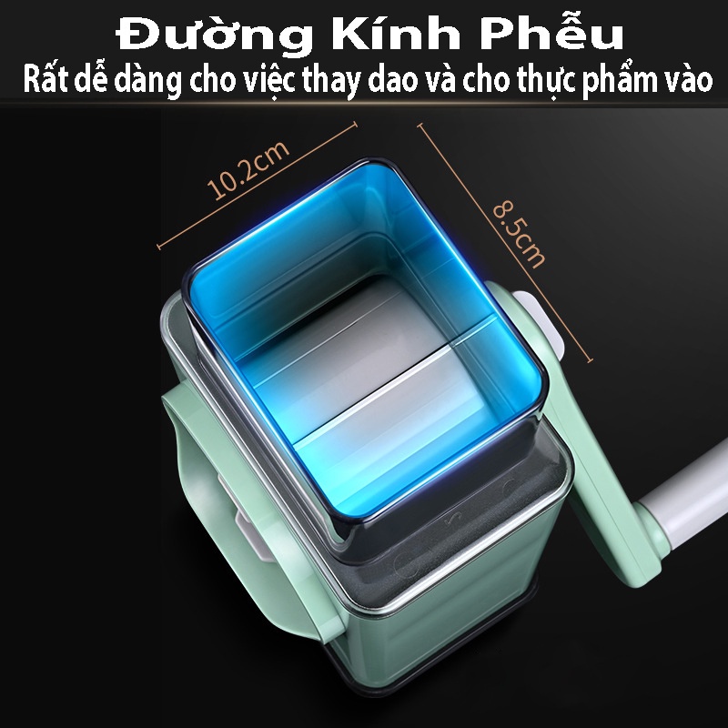 Dụng Cụ Thái Rau Củ Quả Đa Năng 4 in 1 VEGETABLE CUTTER Máy Cắt Máy Bào Củ Qủa Đa Năng Cỡ Lớn Cực Kì Tiện Lợi