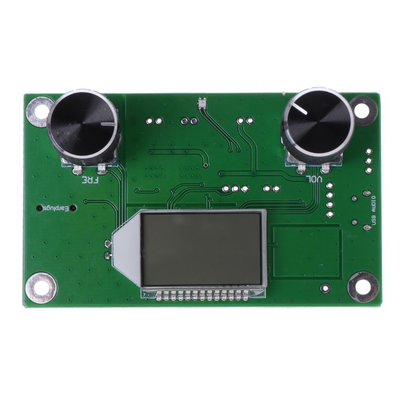 Mô-đun Nhận Tín Hiệu Radio FM 87-108MHz DSP &amp; PLL LCD + Điều Khiển Tiếp Xúc