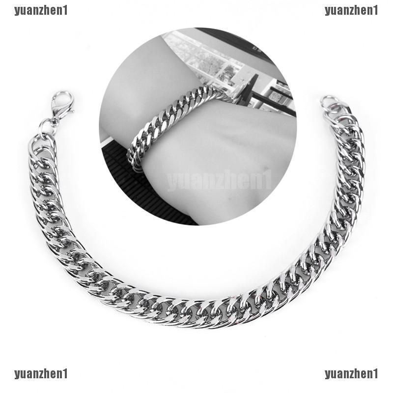 Vòng Tay Mắt Xích Bằng Thép Không Gỉ Phong Cách Punk Cho Nam