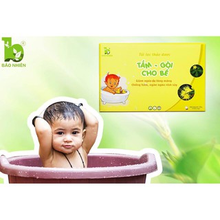 Túi lọc thảo dược tắm/ gội cho bé (10g*15 gói)