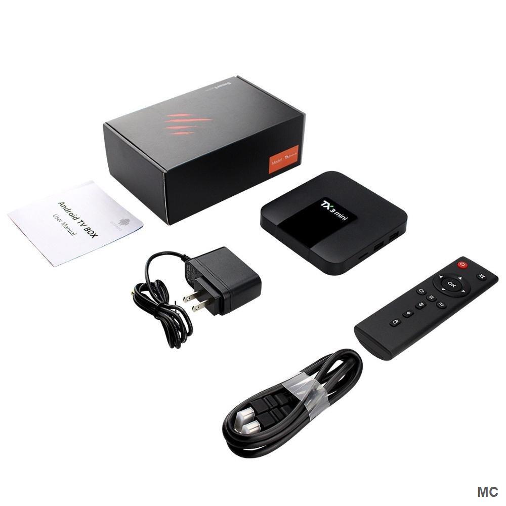 Tv Box TANIX TX3 mini Android 11.0 Amlogic S905W wifi 4K H.265 pk TX6 4G+32G 2G+16G 1G+8G chất lượng cao