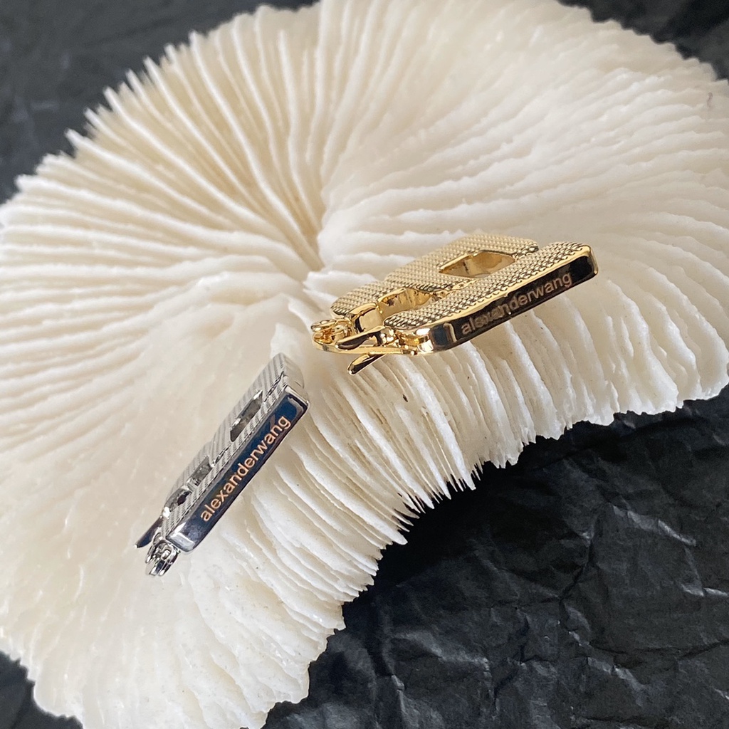 Bông Tai Mạ Bạc 926 Họa Tiết Lv Đơn Giản Sáng Tạo Thời Trang Cho Nữ