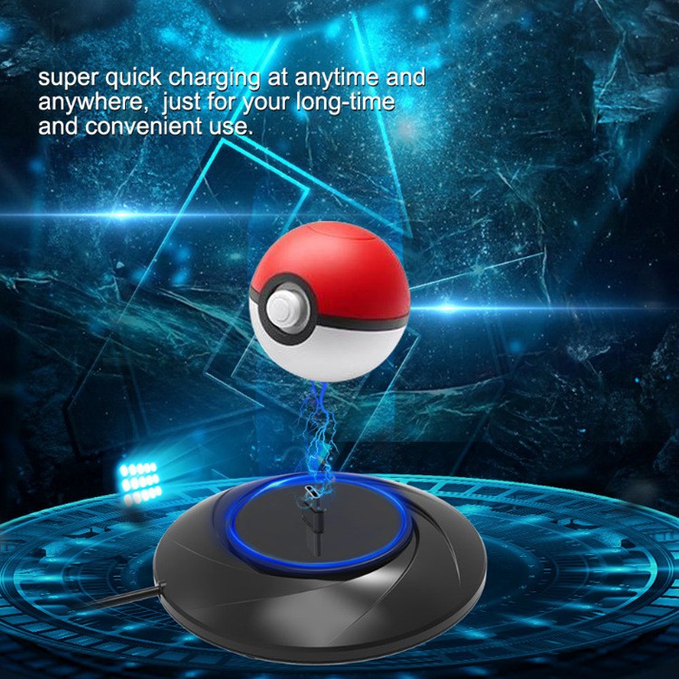 JYS Charger Stand for Nintendo Switch Pokeball Plus Controller, Charge Dock Station Holder with Type-C Charger Cable Accessories for Nintendo Pokémon Lets Go Pikachu Eevee Game Controller JYS-NS160